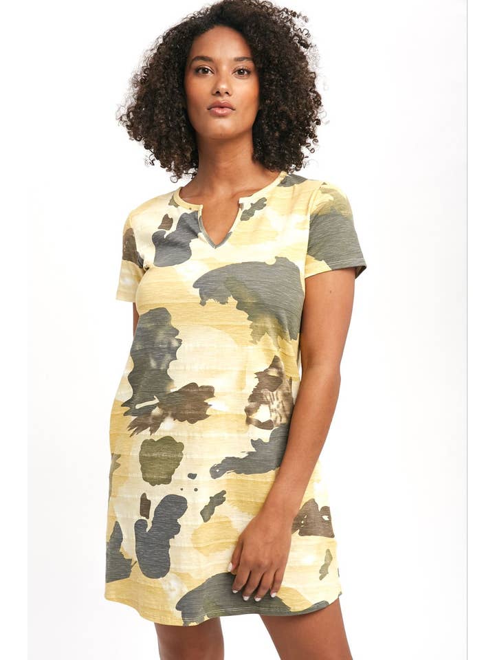 Mystree – wholesale Klänning - Dam – 20046 Camo Klänning