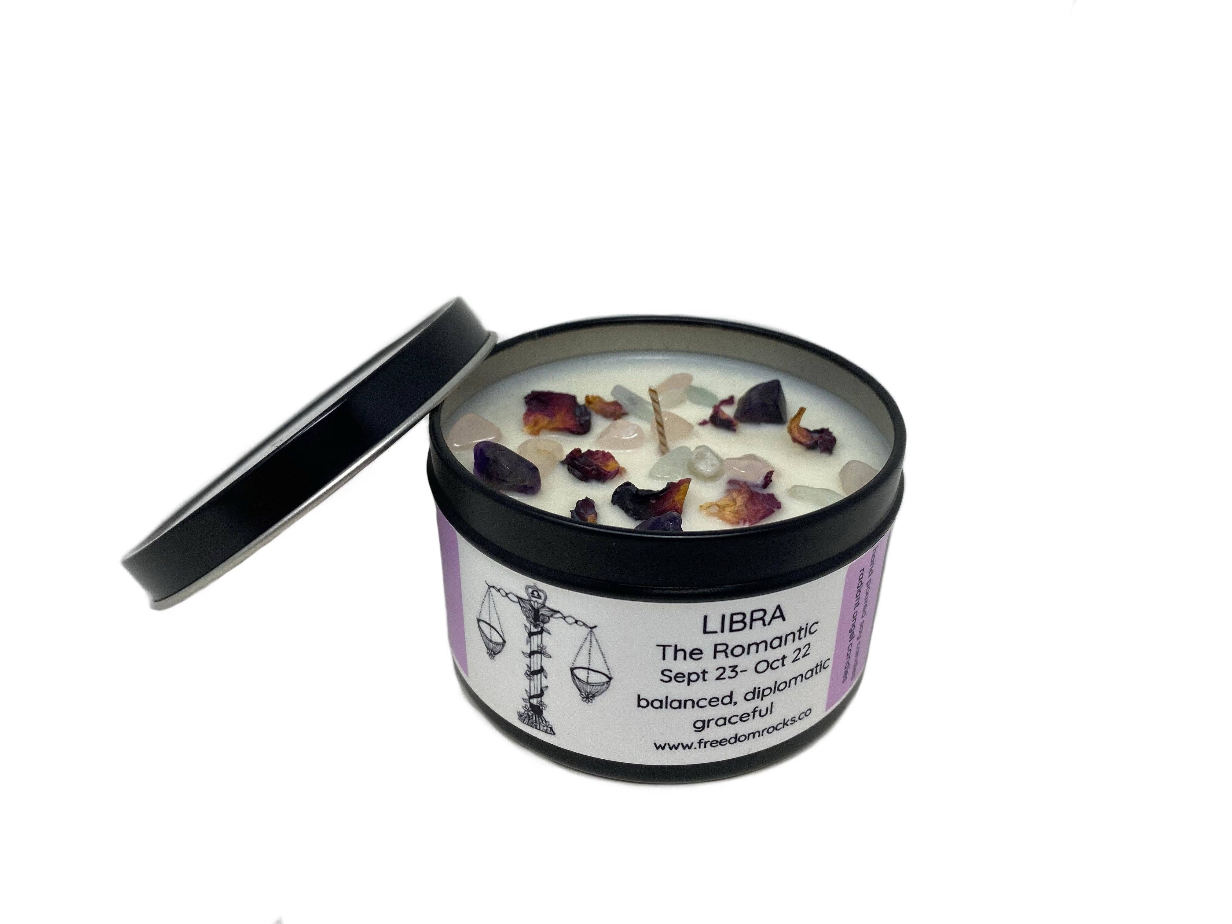 Freedom Rocks - Wholesale Travel Candles - Freedom Rocks Astrology Candles  - Crystal Infused7
