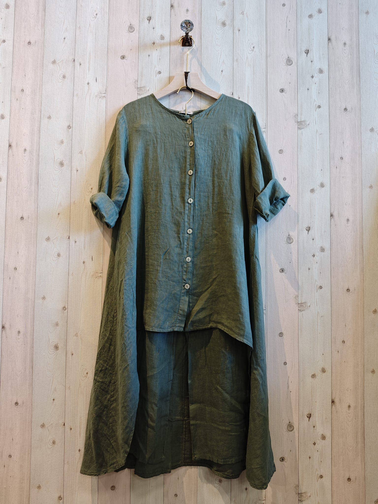 Linen & More – wholesale Top & pants set (NOT Loungewear) – Women's – REF 17261 SET BLOUSE AND LINEN PANTS 100%1