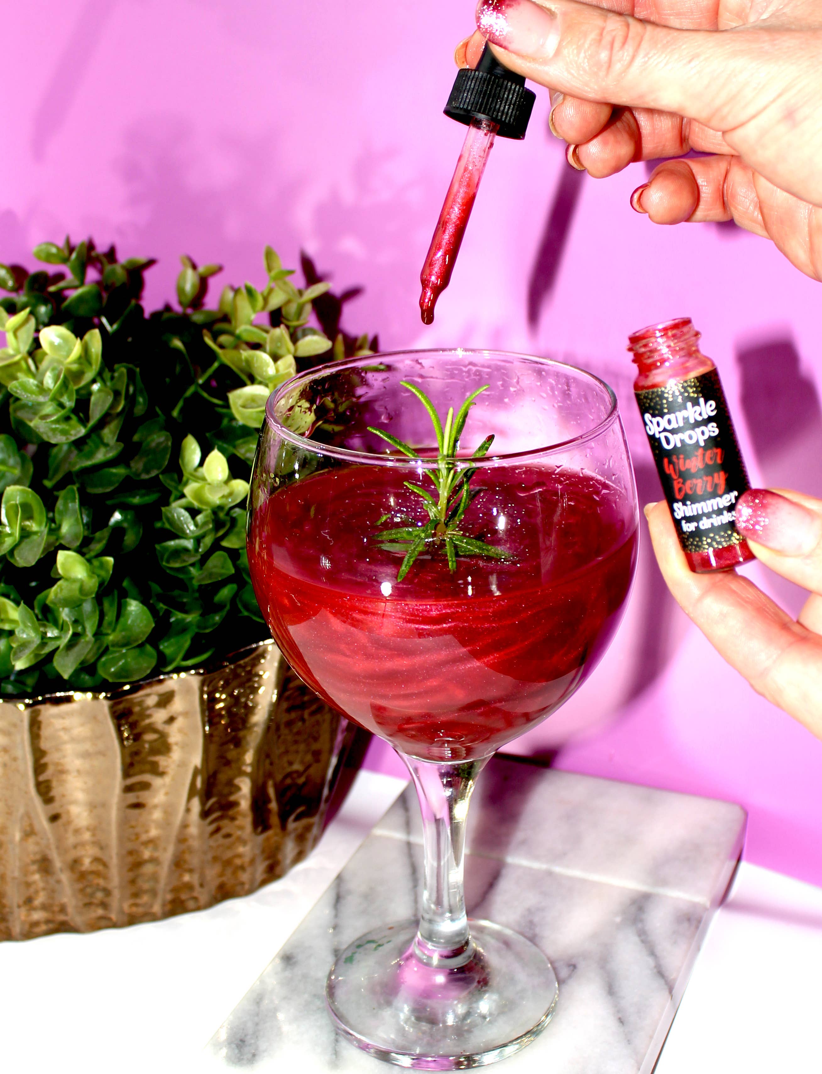 Sparkle Drops - Wholesale Cocktail Mix/Syrup - Sparkle Drops Shimmer Syrup 10ml - 6-8 servings, 25 Flavours26