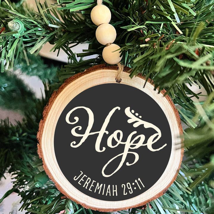 Works of Heart - Wholesale Ornament - Wood Farmhouse Ornament Christian Collection