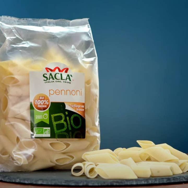 Sacla - Wholesale Pasta - Sacla - Organic Pennoni Pasta 500 g1