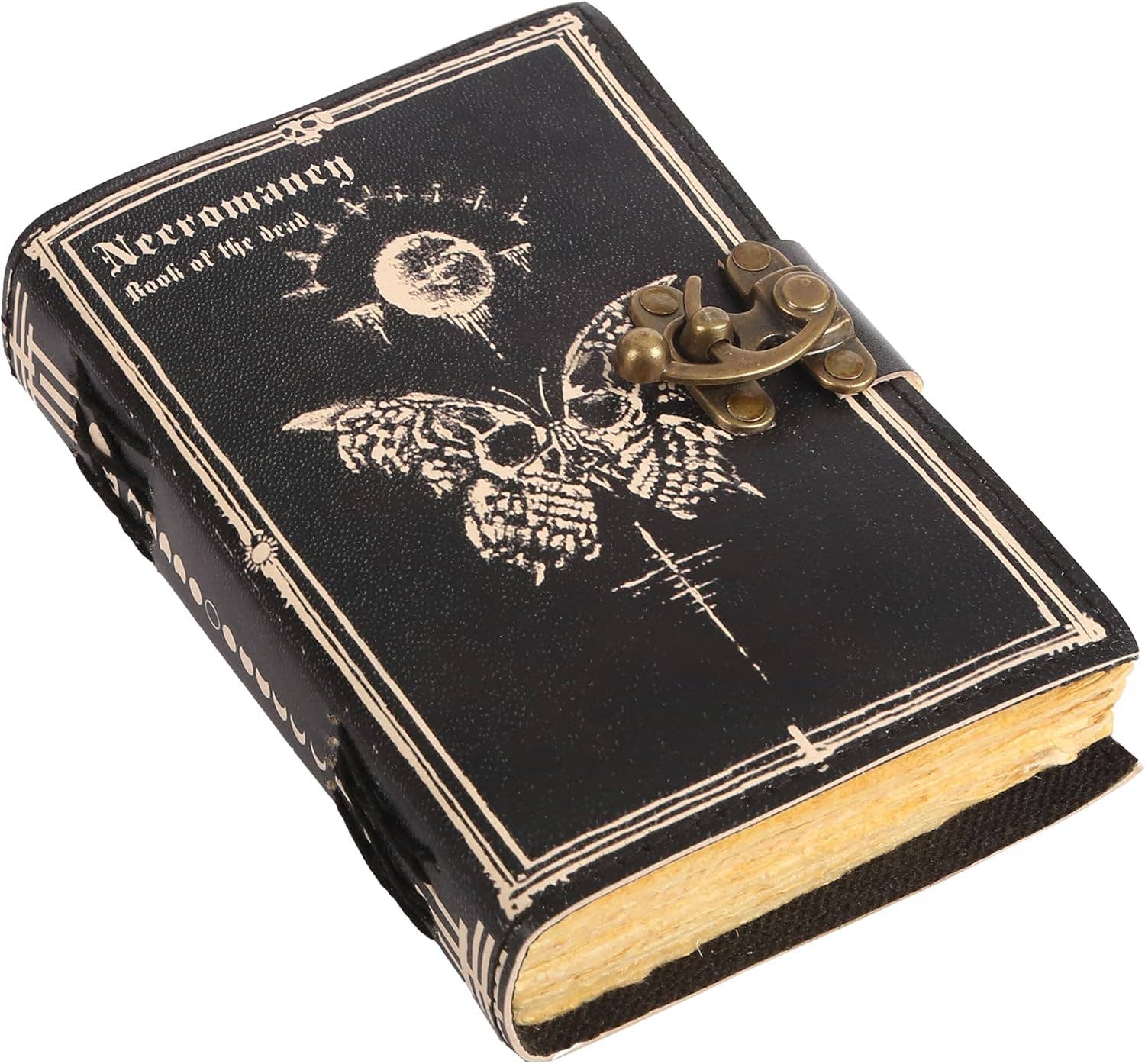 Tuzech Leather – wholesale Journal och dagbok – TUZECH läderklätt anteckningsbok med grimoirestil och ojämna kanter för män och kvinnor17