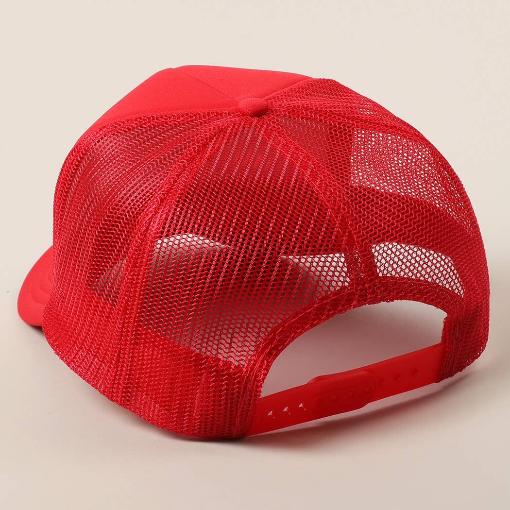 Fashion City - Wholesale Trucker Hat - Unisex - Sorry About My Wife / Husband Text Mesh Back Trucker Hat52