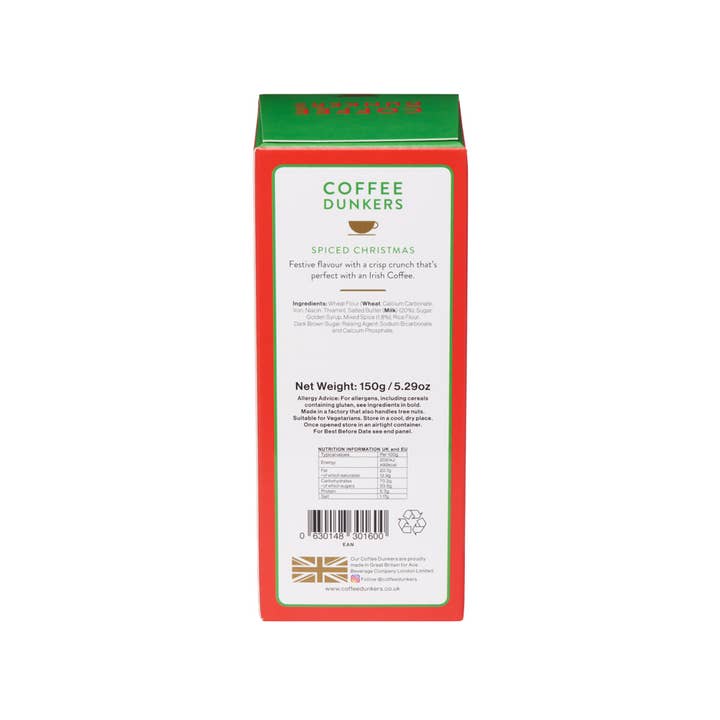 Ace Tea London - Wholesale Koekje - Gekruide Kerst KOFFIE DUNKERS - VOORBESTELLING voor Q4 20254