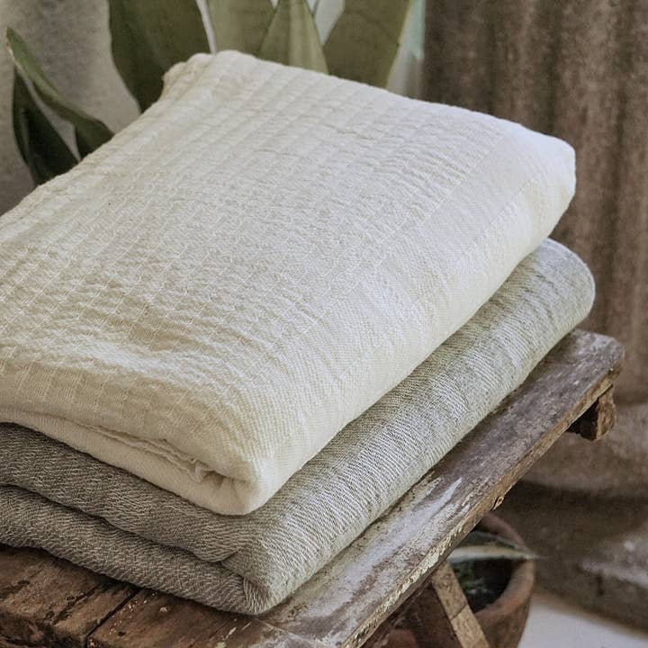 Manta cuadros de algodón para venta al por mayor de La Villa Goods