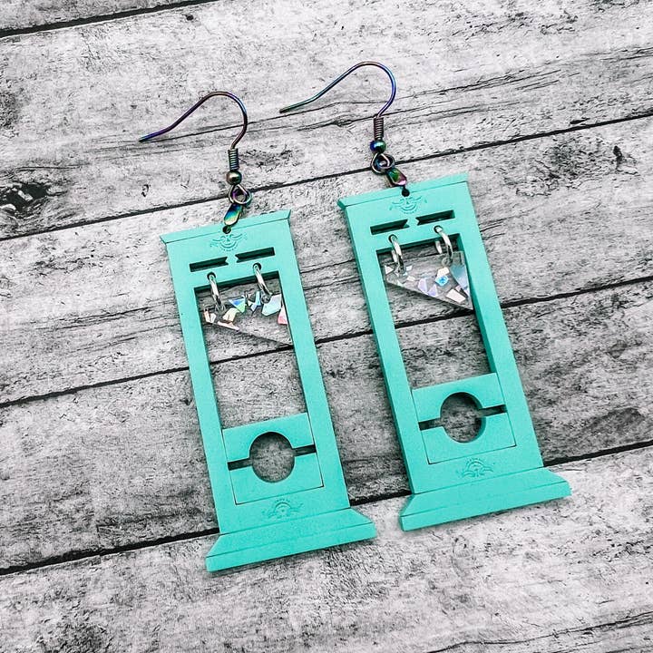 Born 2 Blossom Designs - Vendita all'ingrosso Orecchini pendenti - Ciondoli a ghigliottina pastello1