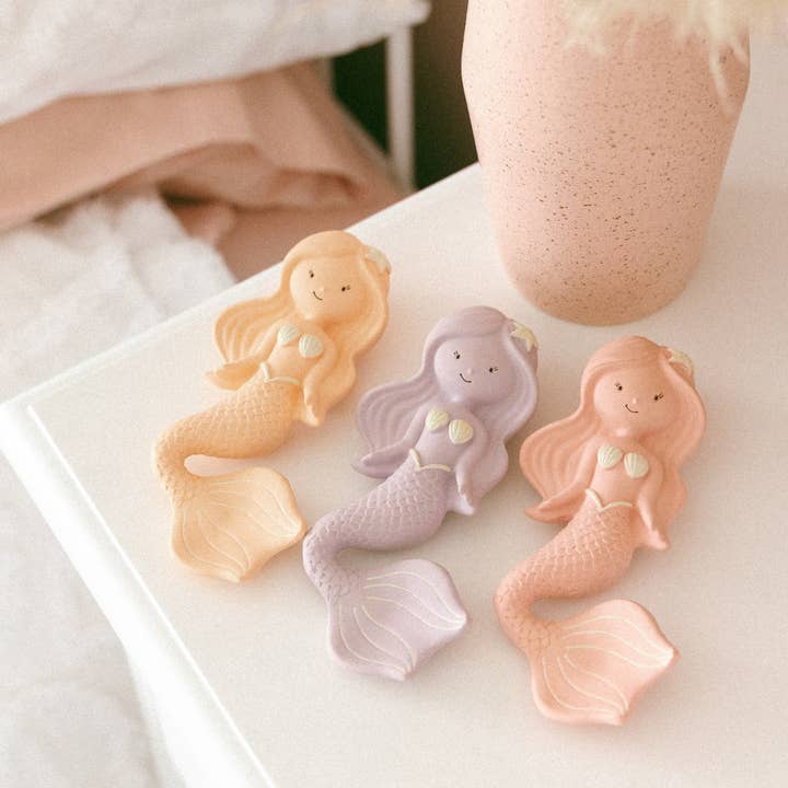 Winnie Parkes - Wholesale Teether (Not Clip-On) - Baby - Maeve the Mermaid Natural Rubber Teether