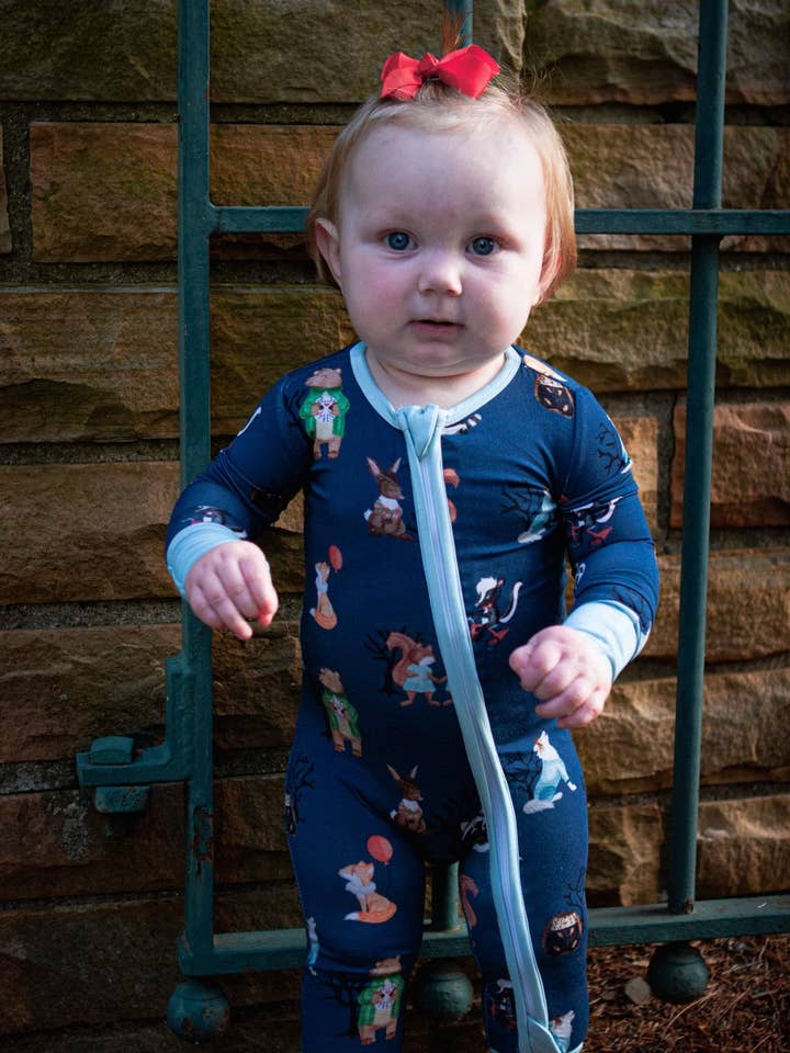 **CLOSE OUT** Frightful Forest Zippy for wholesale by Judy rue designs