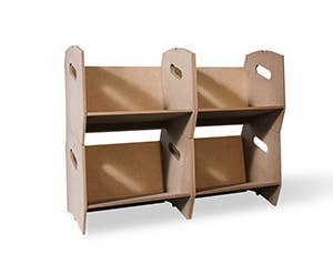 IZZIBOX - Wholesale Retailer Display Stand/Case - IZZIBOOK MDF SHELF3