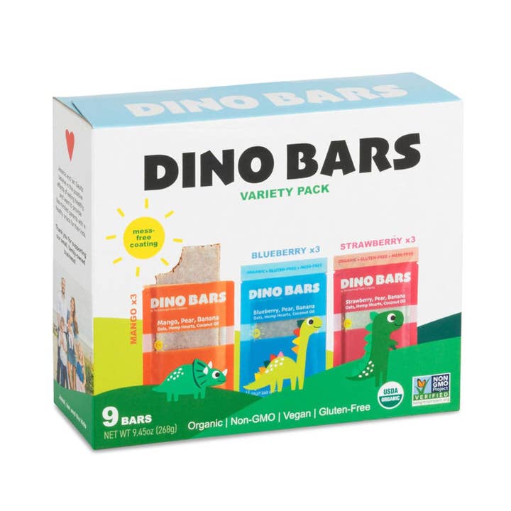 DB Variety Pack | OG Fruit Flavors (9 pack) for wholesale by DINO BARS