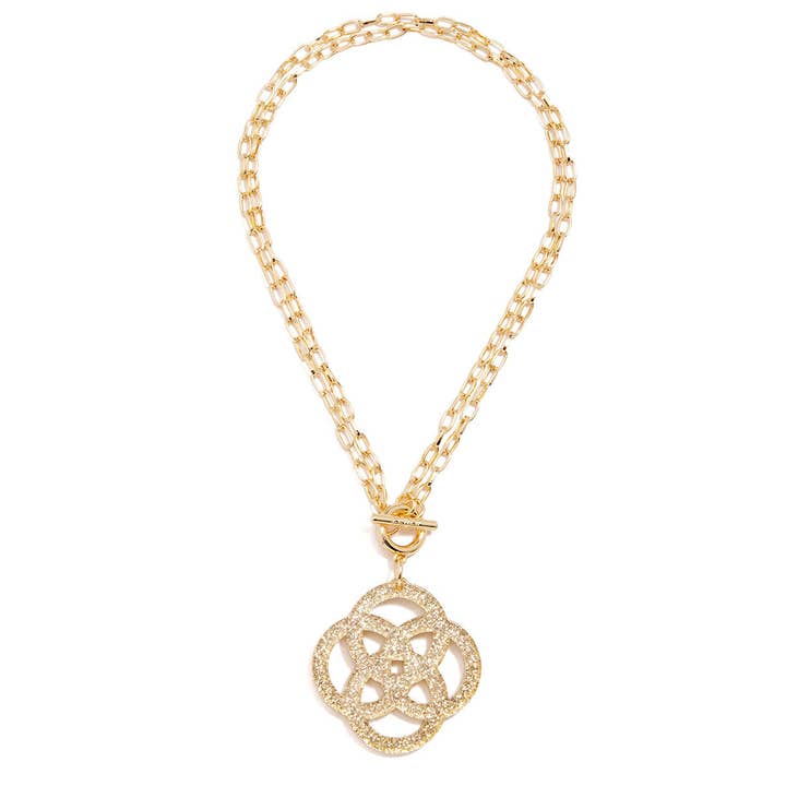 ZENZII Jewelry - Wholesale Halskettinghanger - Clover hanger ketting20
