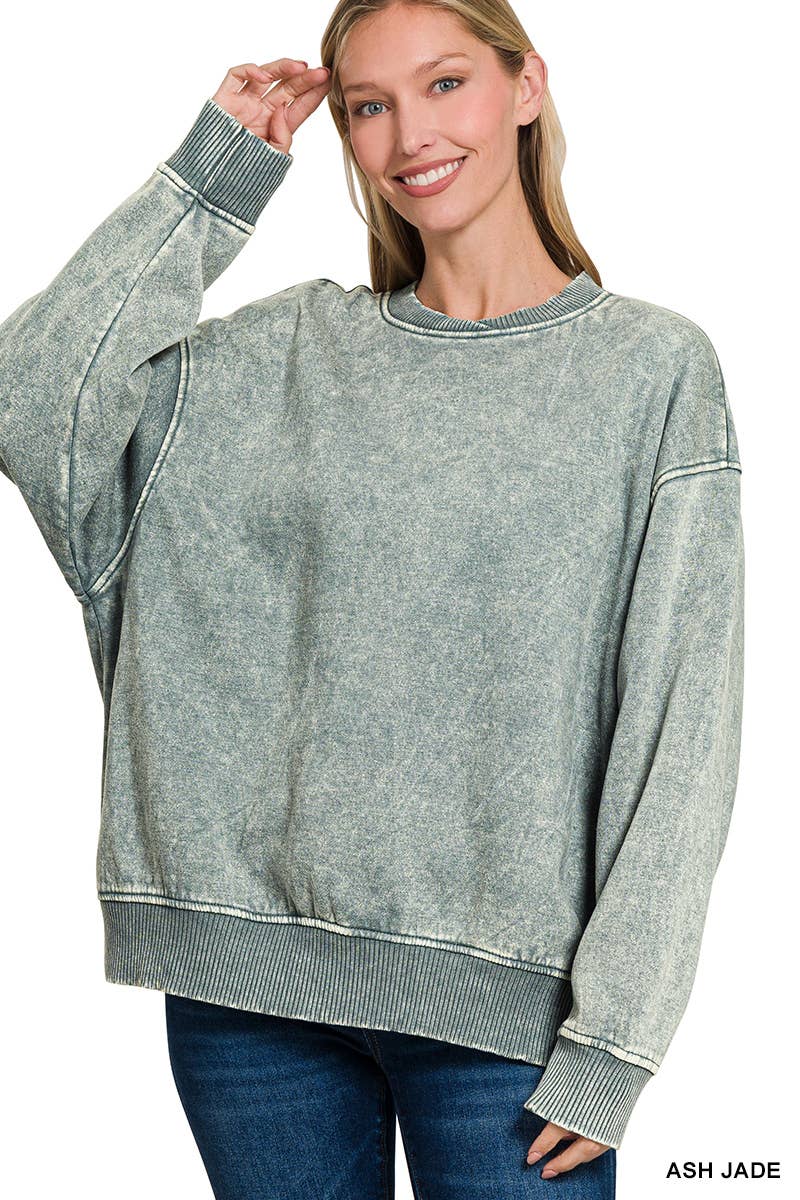 42POPS – Sweatshirt - Mulher por atacado – ',.._ Sweatshirt de Lã Polar Snow Wash49
