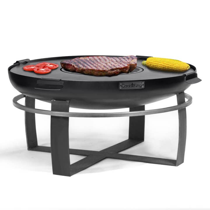 Viking 32" Fire Pit with Grill Plate for wholesale by Good Directions