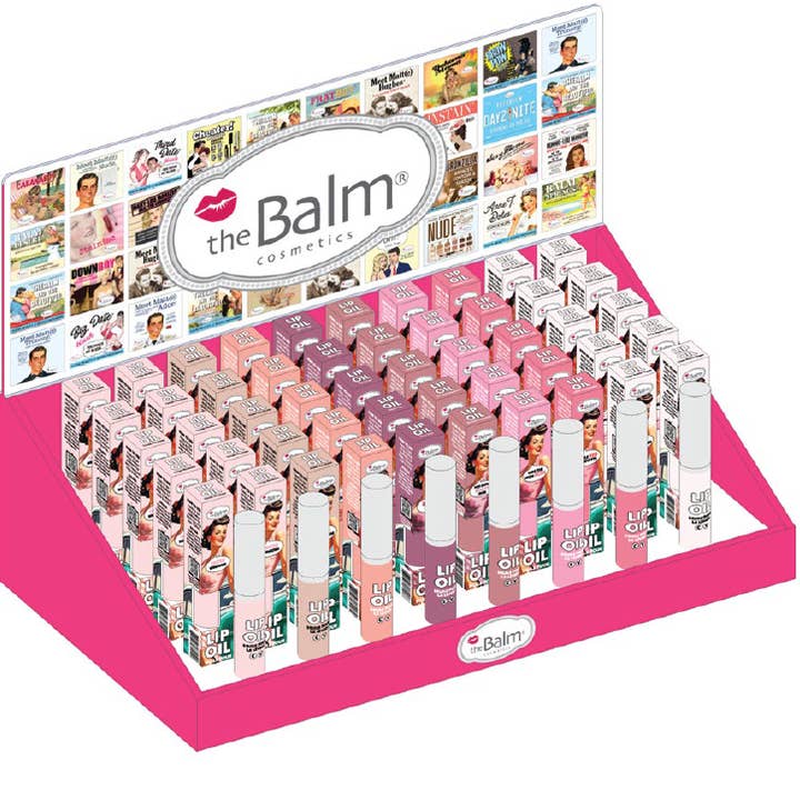 theBalm Cosmetics EU - Wholesale Lip Gloss - Lip Oil Paper Display0