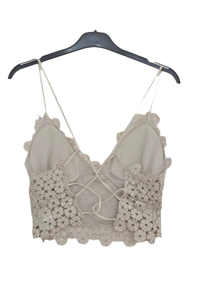 L.STEVEN - Wholesale Bralette - Women's - Lace bra with crossed back8