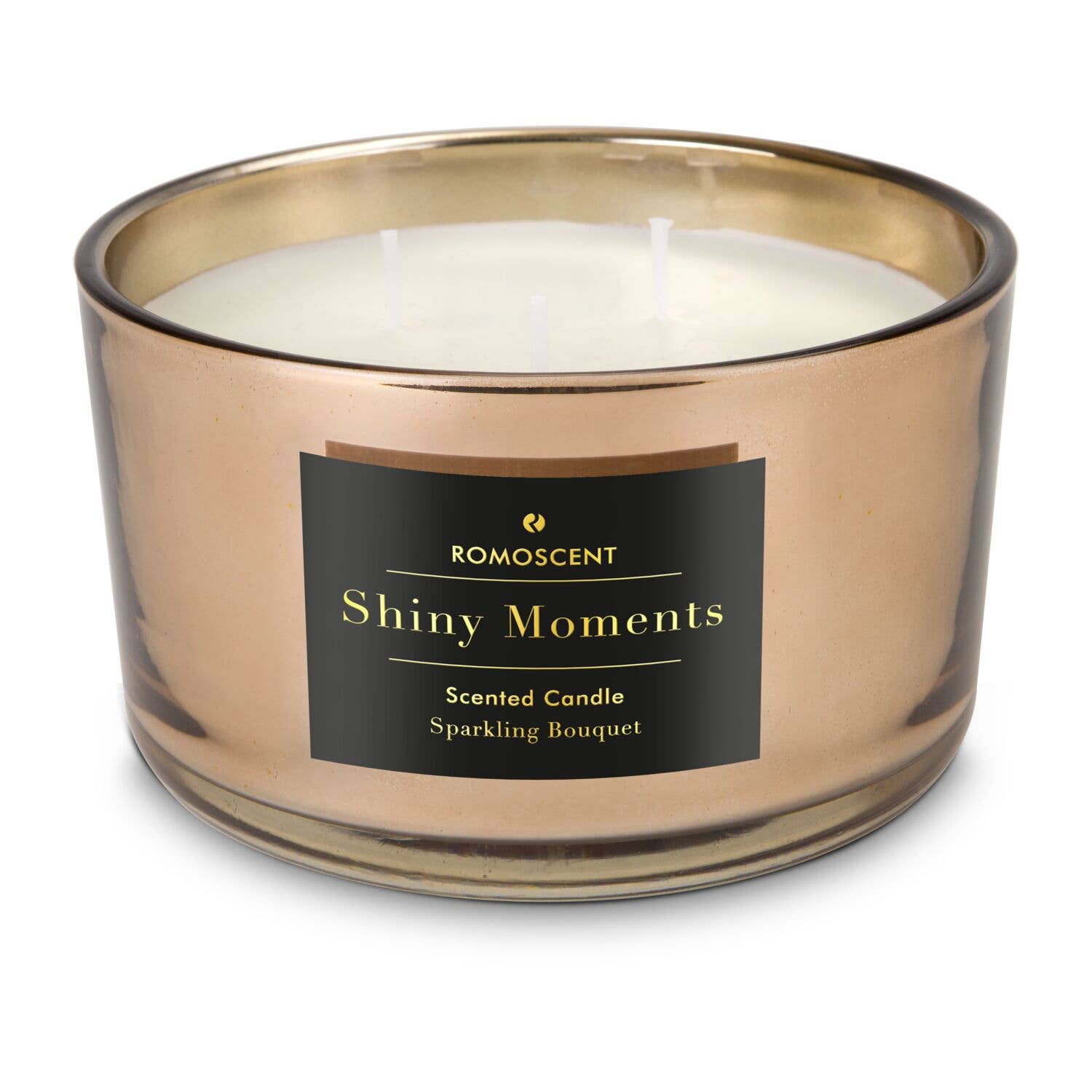 ROEMER WELLNESS – wholesale Burkljus – Romoscent® Shiny Moments doftljus i kopparfärgat glas3