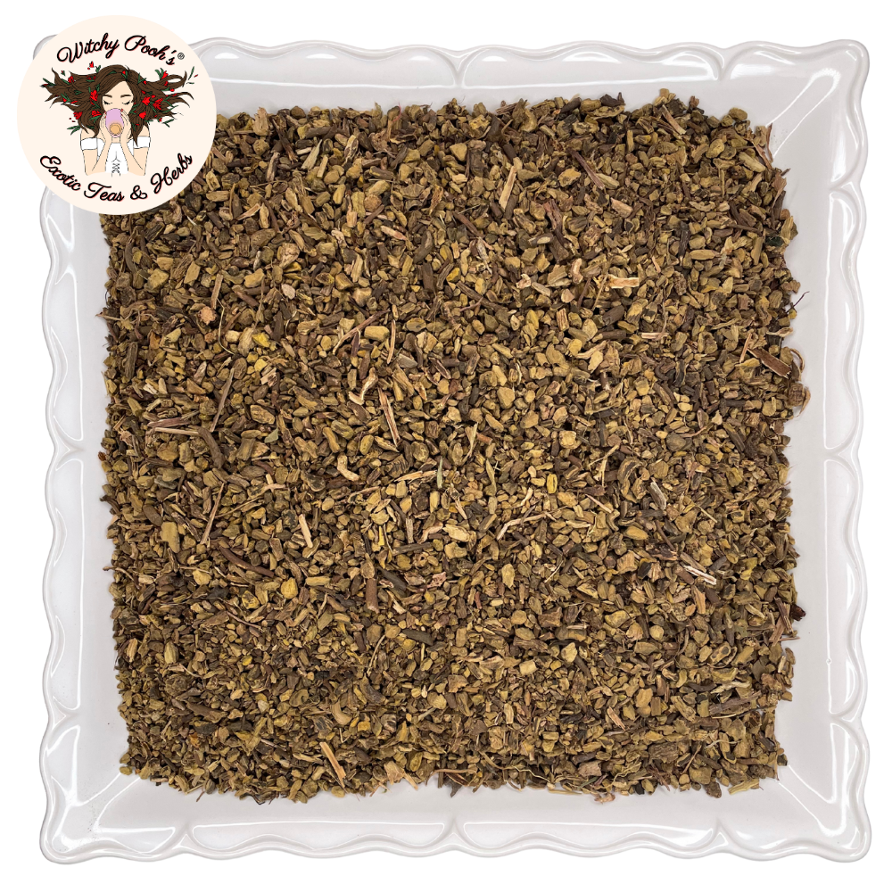 Witchy Pooh's Exotic Teas & Herbs - Wholesale Loose Tea - Witchy Pooh's Yellow Dock Tea - Cut & Sifted Root, Caffeine 12
