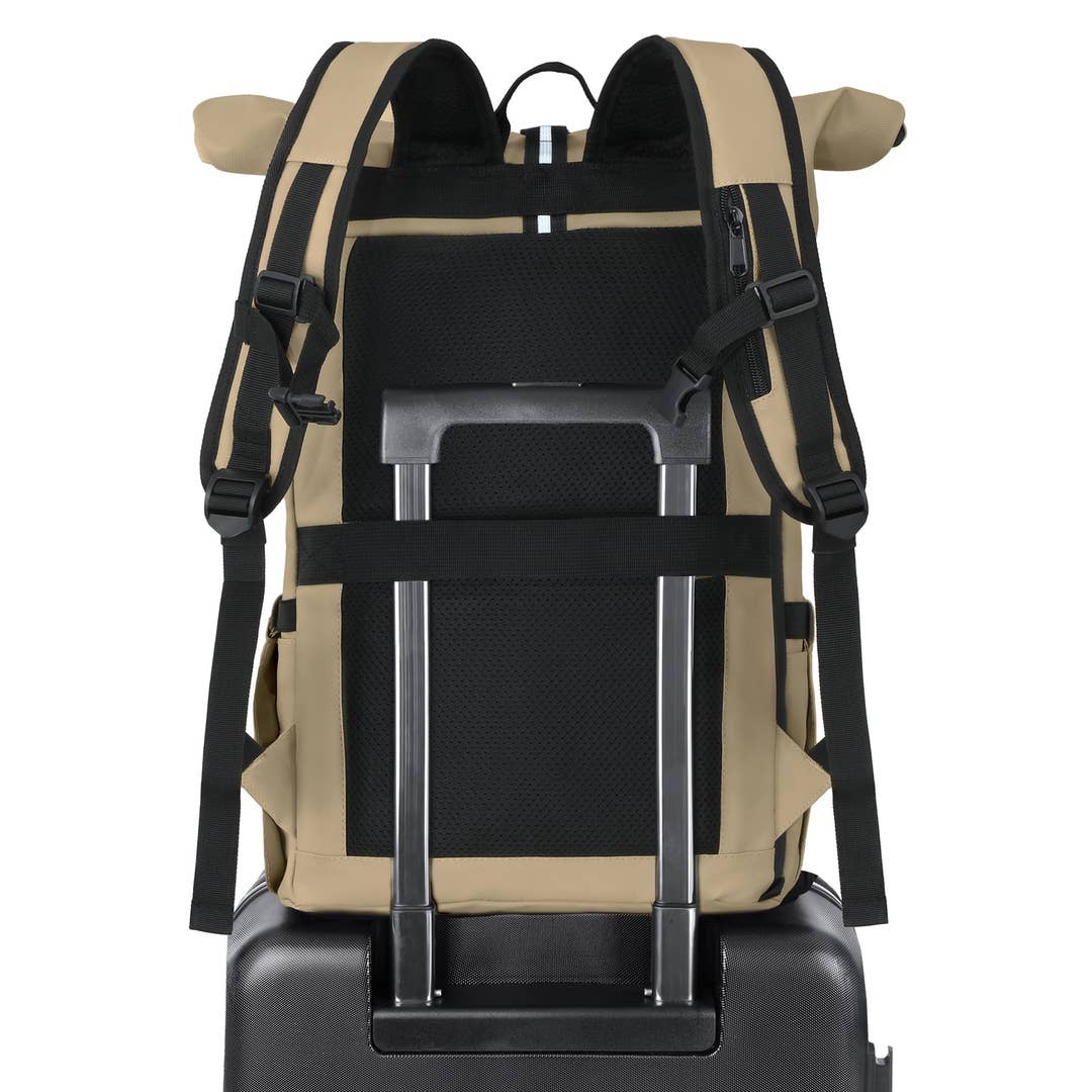 James Hawk - Vente Sac à dos – unisexe - Sac à dos Rolltop pratique pour ordinateur portable, tablette et accessoires15