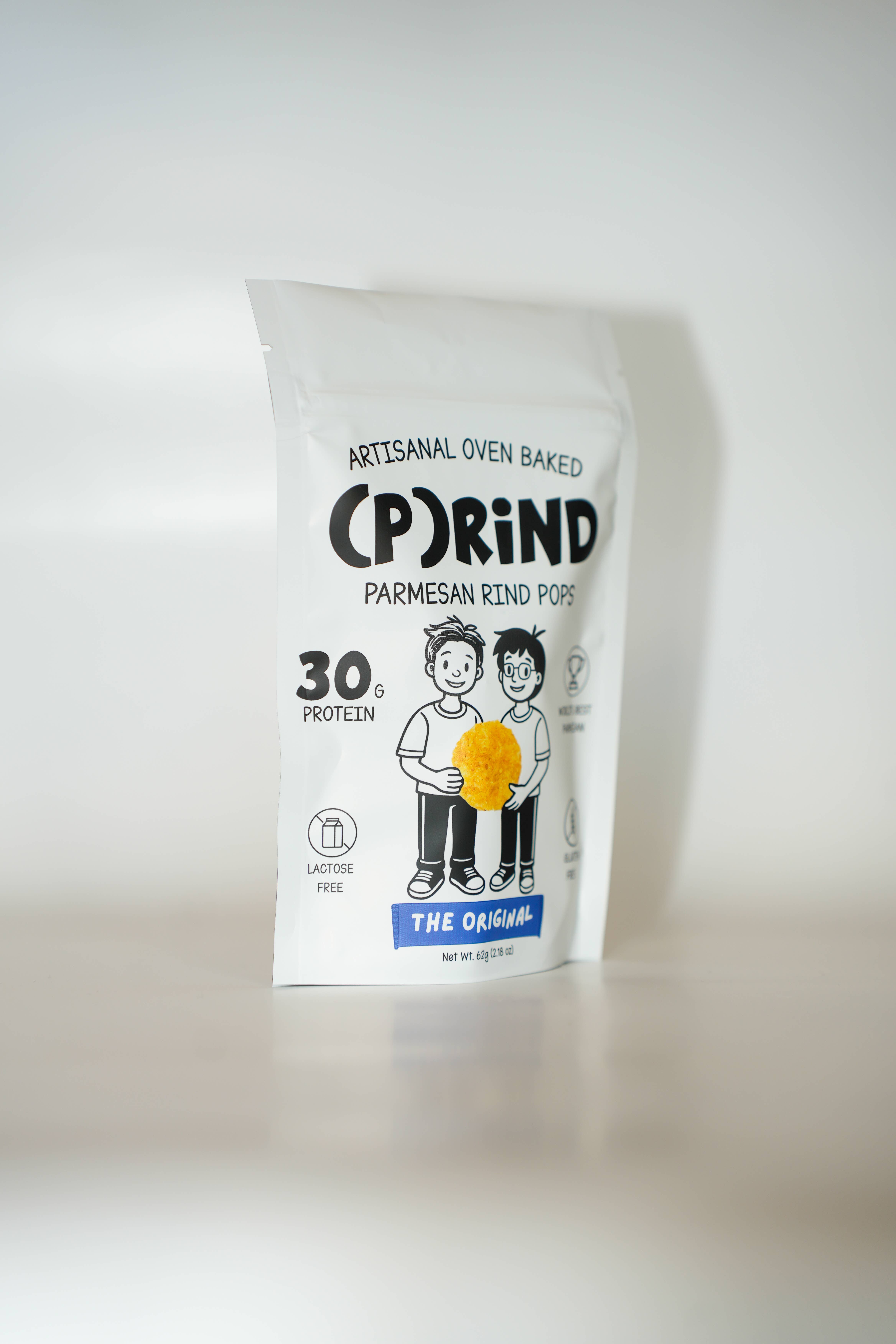 (P)rind, Co. - Wholesale Puffed Snack - Original Parmesan Parm Pops 2