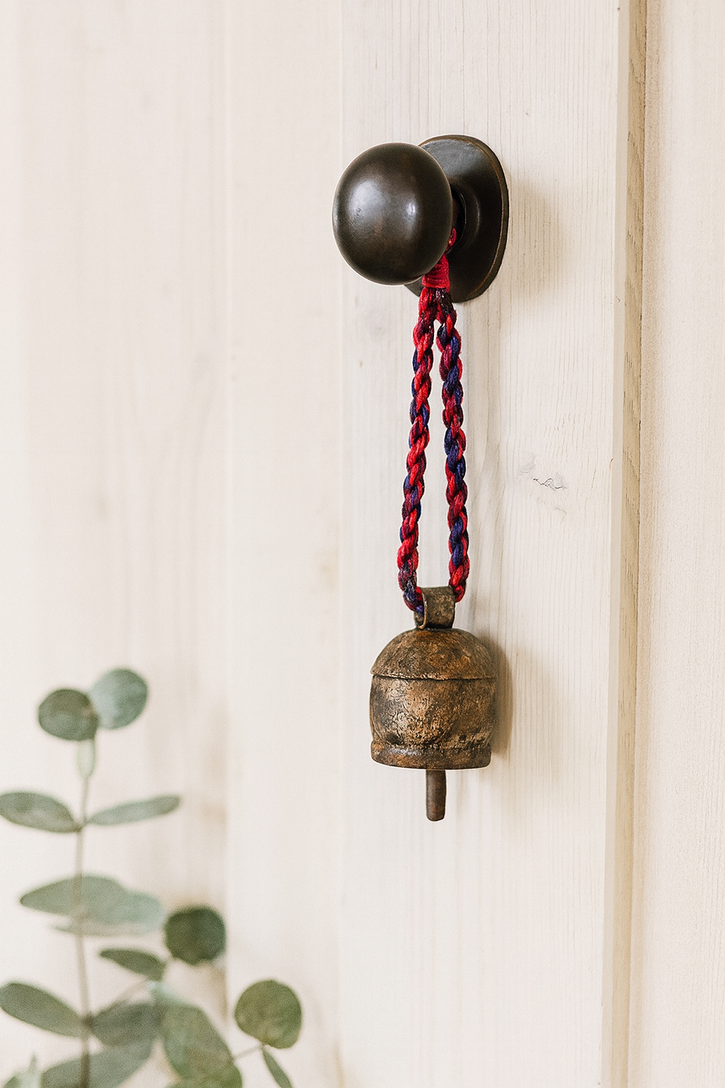 Matr Boomie Fair Trade - Wholesale Bell - Rainbow Twist Red Bell Wind Chime - Handmade3