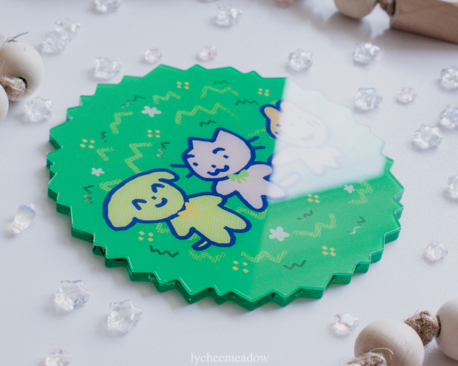 Lycheemeadow - Wholesale Coasters - Meadow Friends Coaster2