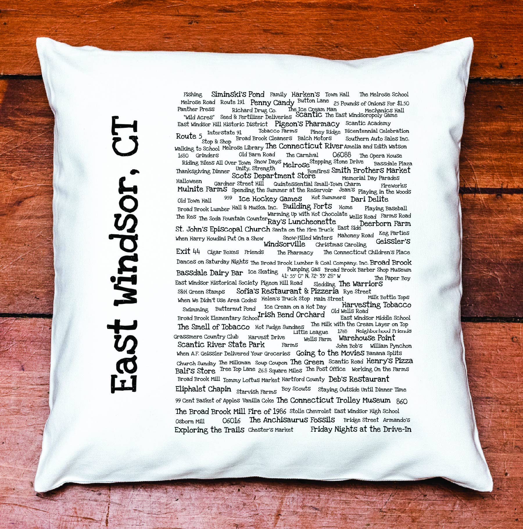 TownieSwag - Wholesale Throw Pillow Cover - East Windsor Pride Pillow Cover