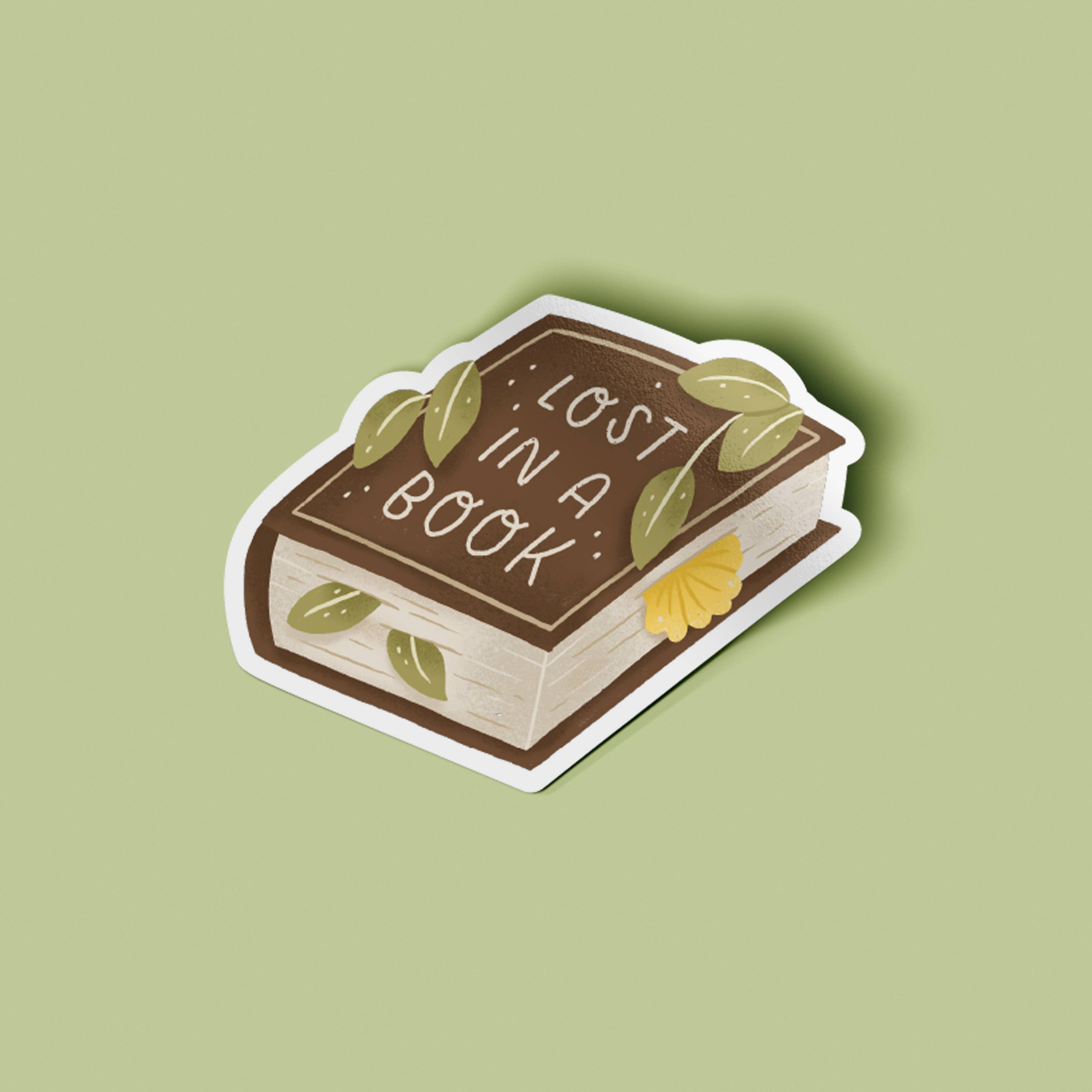 Occasionalish - Wholesale Sticker - Lost in a Book Vinyl Sticker