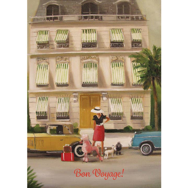 Monte Carlo Hotel Card for wholesale by Hester & Cook - Stationery