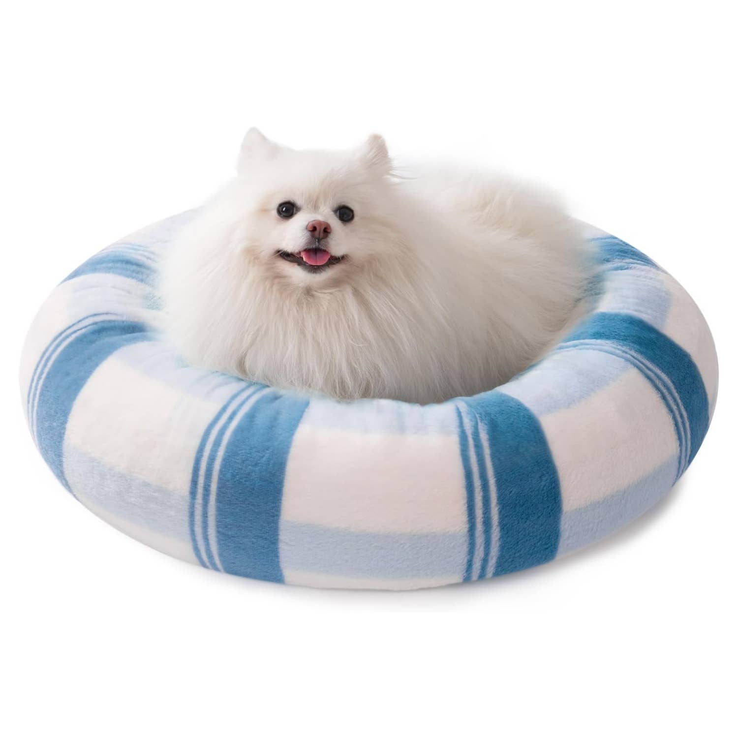 Robud & Mewoofun Official Store - Wholesale Pet Bed - Cat/Dog - Plush Cute Cat Bed Donut Small Dog Bed for Puppy and Kitten7