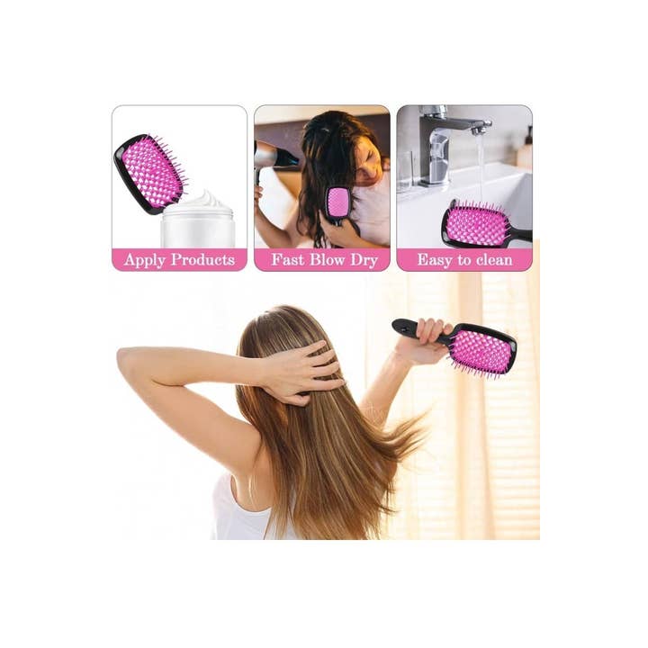 Vanilla Monkey - Wholesale Hair Brush/Comb - Tik Tok Detangling Hair Massage Comb Brush