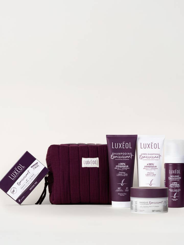 Thickening Routine for Bleached Hair In & Out for wholesale by LUXÉOL