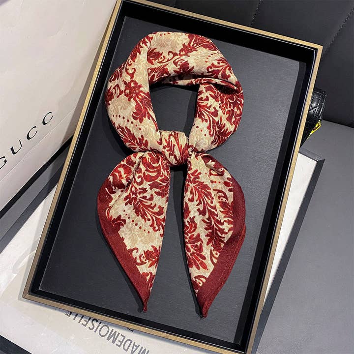 Cotton Linen Scarf Retro Paisley Shawl Women's Fashion Accessory for wholesale by Ekartini