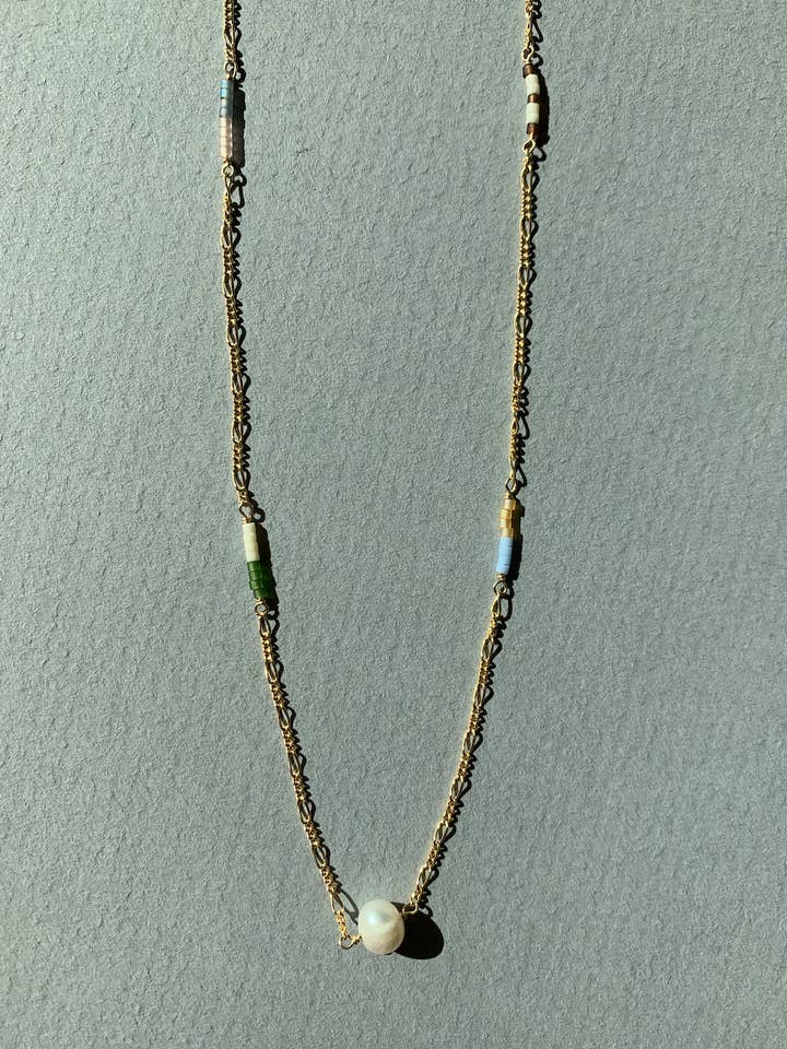 Farbe Stapel Halskette 2.0 für den Großhandel von Highlow Studio