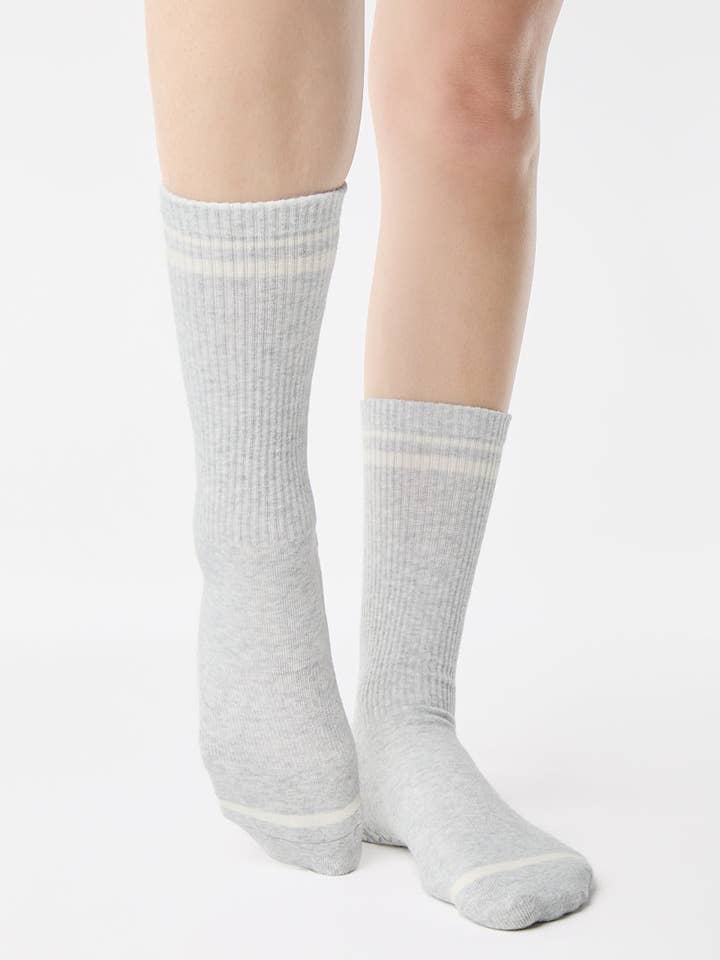 Varsity Crew Grip Sock for wholesale by Pointe Studio