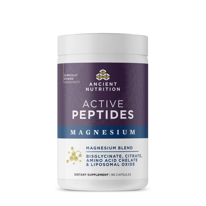 Active Peptides Magnesium Complex | Capsule (30 Servings) for wholesale by Ancient Nutrition