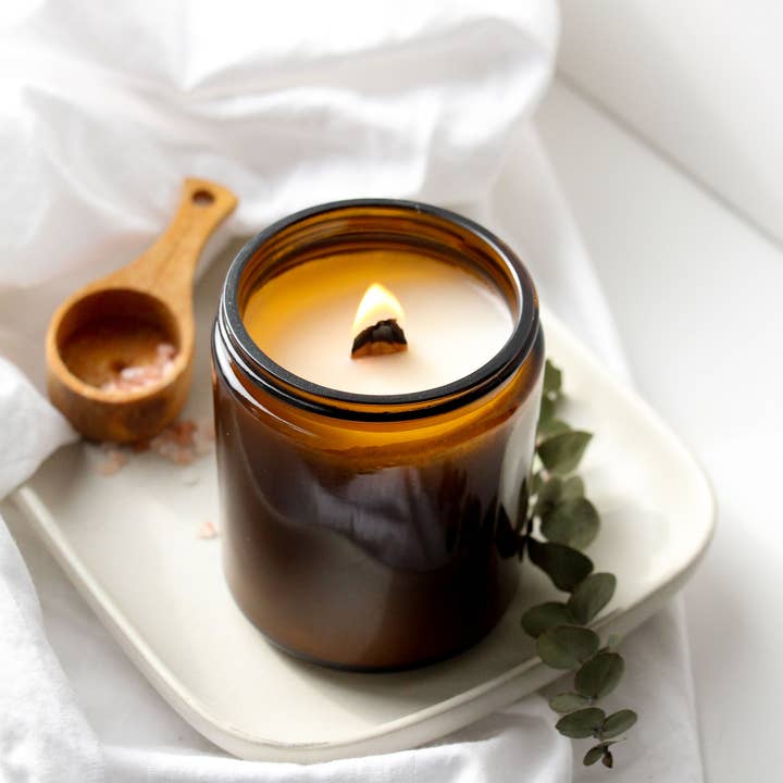 8 oz Wholesale Amber Candles | Christmas Scented Candles and other Purchase Wholesale cadeaupapier. Free Returns & Net 60 Terms on Faire trending on Faire.