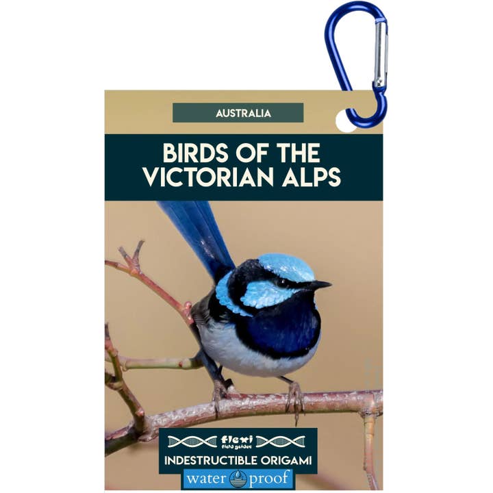 Birds of The Victorian Alps-Indestructible Origami for wholesale by Flexi Field Guides