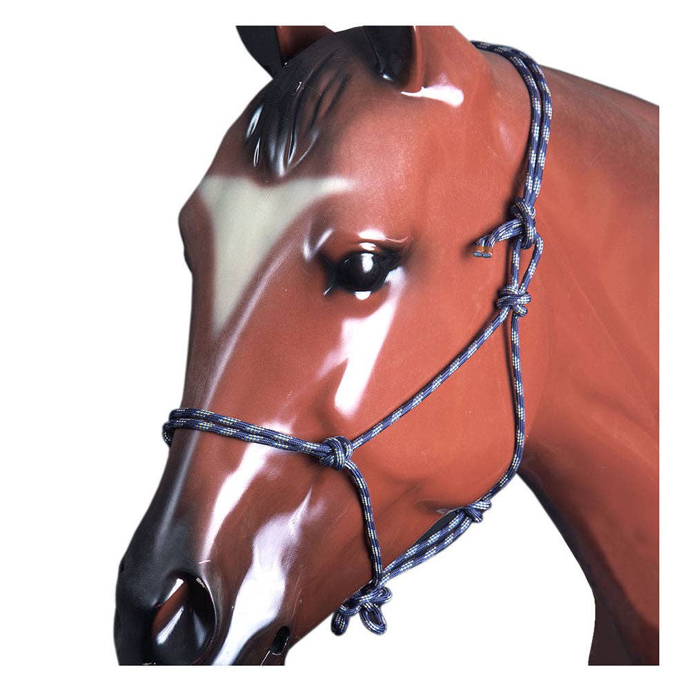 HILASON - Wholesale Horseback Riding Gear - Hilason Horse Adjustable Poly Tied Rope Halter1