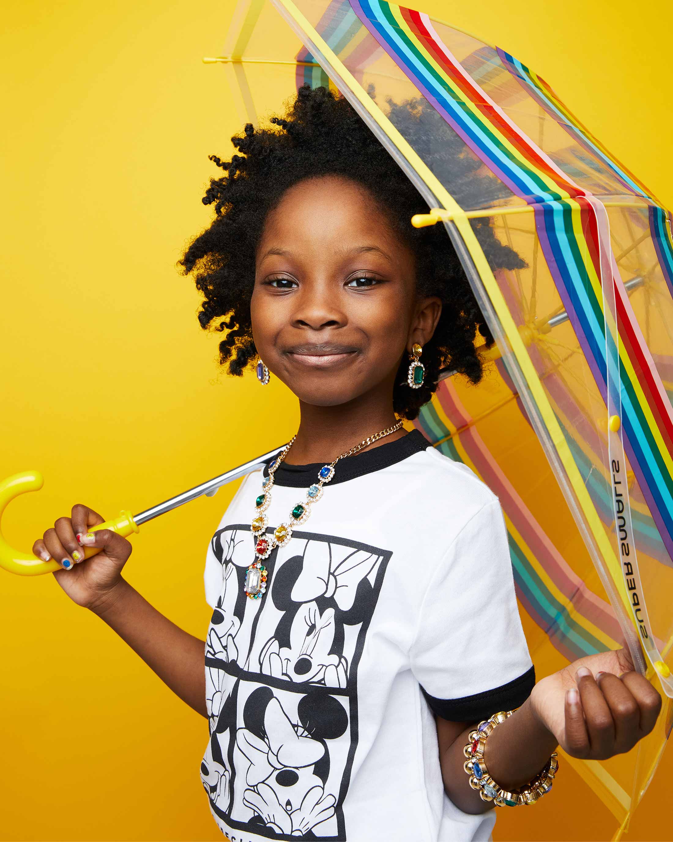 Super Smalls - Wholesale Umbrella - Kids - Rainbow Striped Umbrella4