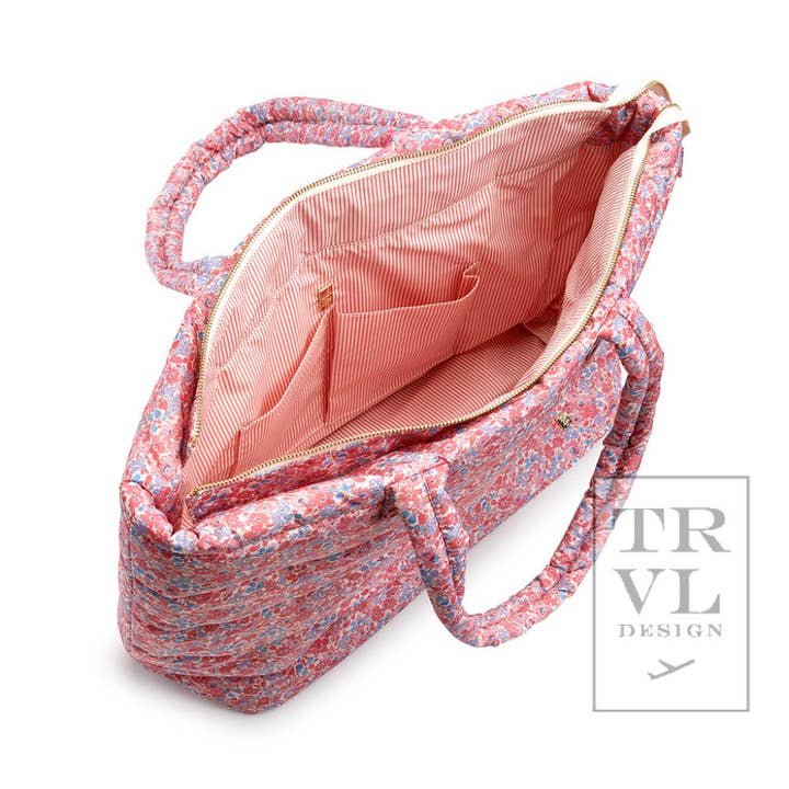 TRVL Design - Wholesale Tote Bag - Women's - Luxe Marseilles Puffer Tote Bag *New!
