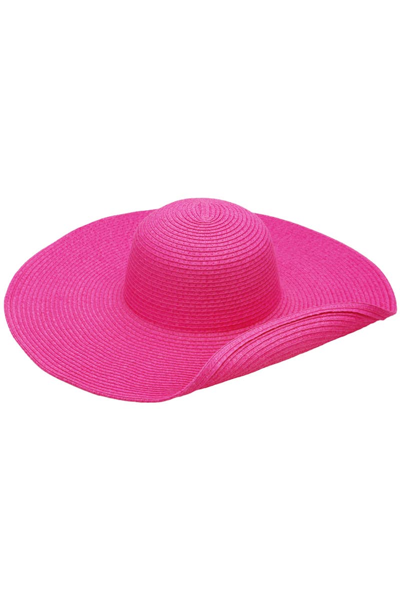 Cap Zone - Wholesale Straw Hat - Women's - Wire Brim Straw Beach Sun Hat20