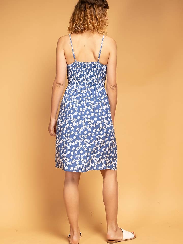 KLEEBLATT KLEID CM308-1 für den Großhandel von LES GRENOUILLES DU MARAIS