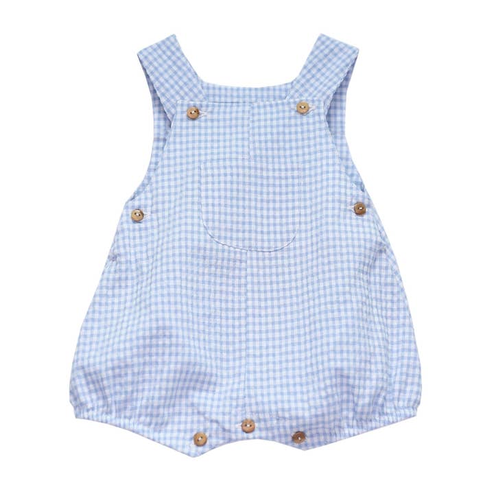 Basics - Salopette Blue Seersucker pour la vente par Marco and Lizzy