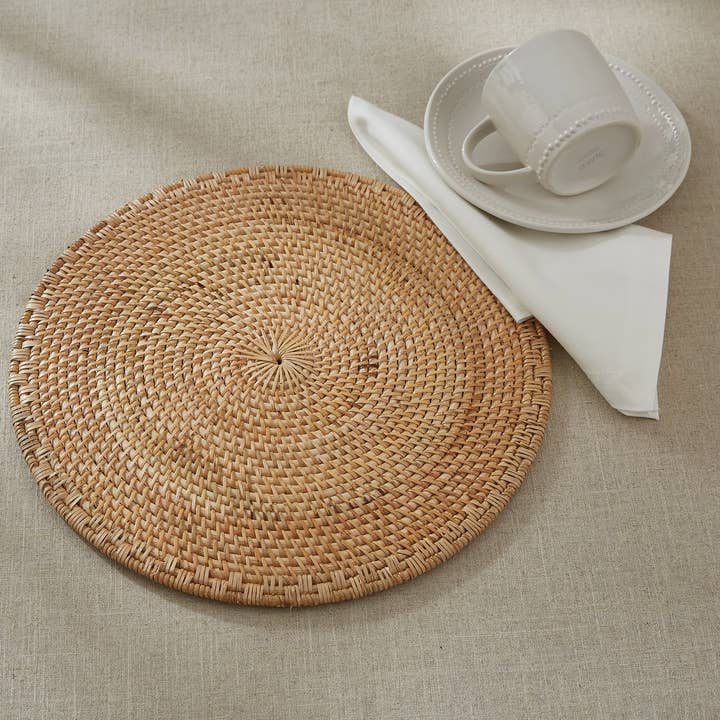 Rattan Charger - Natural for wholesale by Split P