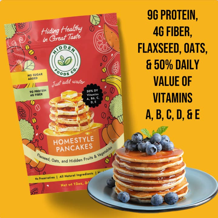 Hidden Foods Co - Wholesale Pancake mix - Hidden Foods Homestyle Pancake Mix1