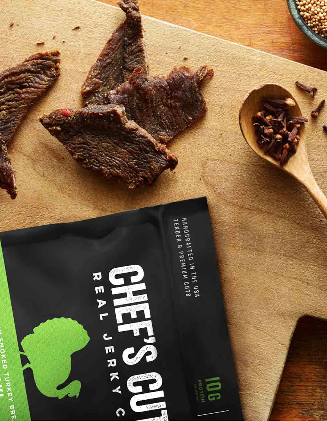KRAVE & Chef's Cut Real Jerky - Wholesale Jerky - Turkey Teriyaki Jerky2