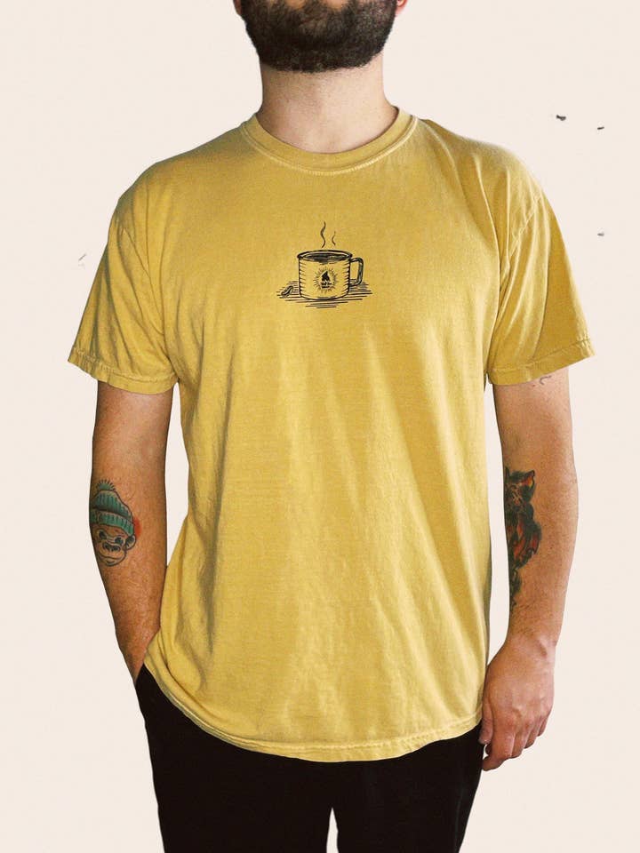 Rise and Grind T-Shirt für den Großhandel von Wolf Den Wares