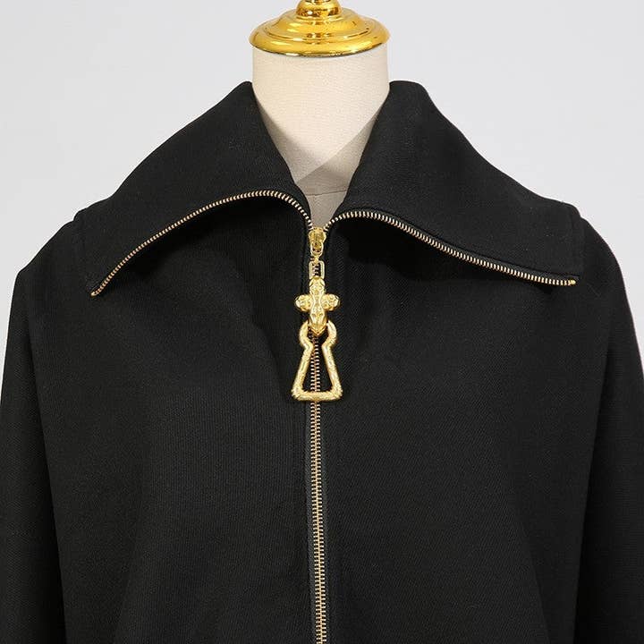 UZ Wholesale Store - Wholesale Jacket - Women's - Batwing Sleeve Lapel Short Loose Jacket6