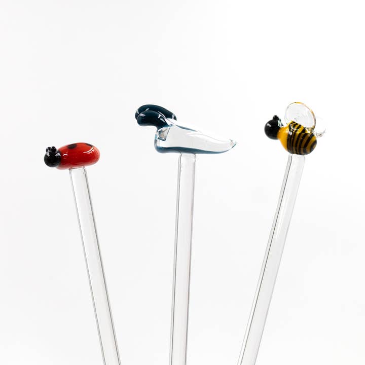 Glass Swizzle Stir Stick with Garden Friend and other Purchase Wholesale custom swizzle sticks. Free Returns & Net 60 Terms on Faire trending on Faire.